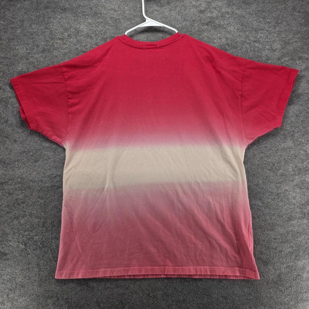 Judith March T-Shirt Womens S Pink Colorblock Sequin Crew Neck Relaxed Cotton - Picture 7 of 7